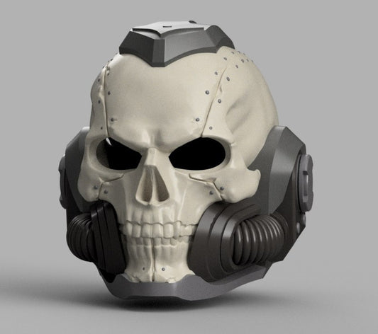 STL 3D Print Files The Chaplain Space Marine Primaris Astartes Helmet MK X MK 10 Helmet Cosplay 1:1 Warhammer 40k