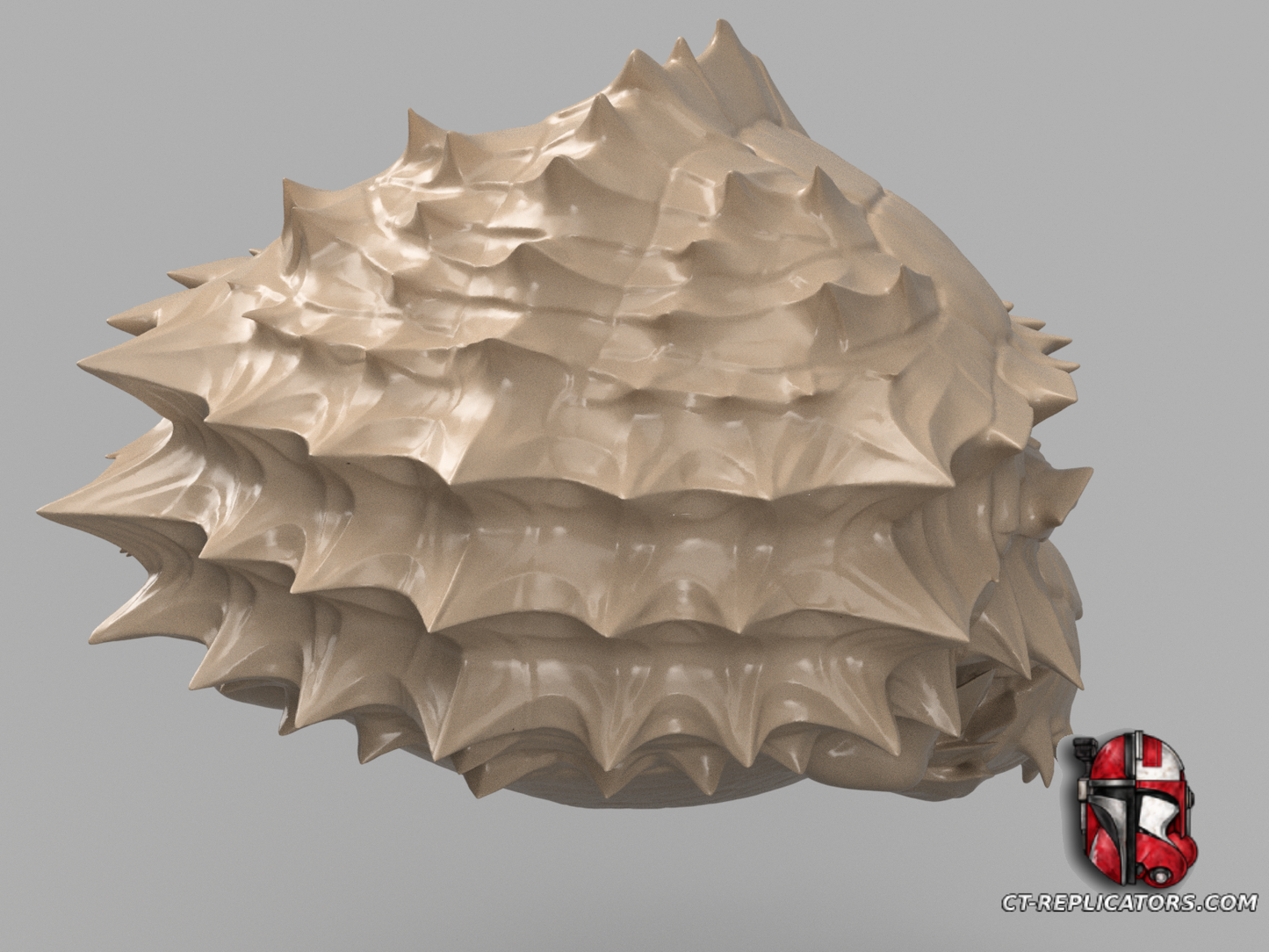 STL 3D Print Files Mirelurk Skull trophy - Fallout 1:1 scale