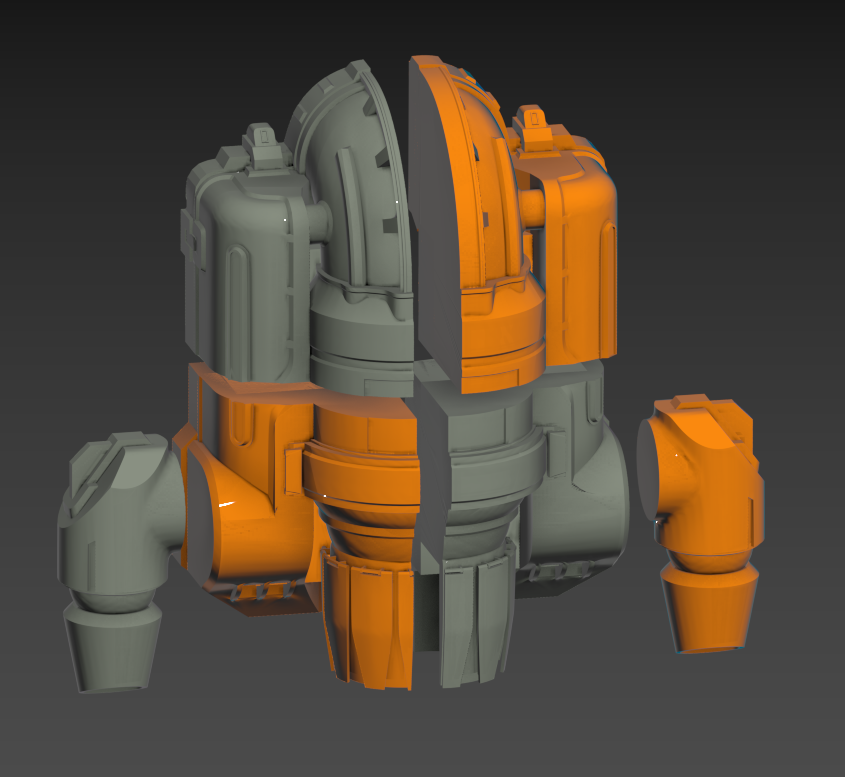 STL 3D Print Files Helldivers 2 LIFT-860 HOVER PACK Diy Kit Cosplay 1:1