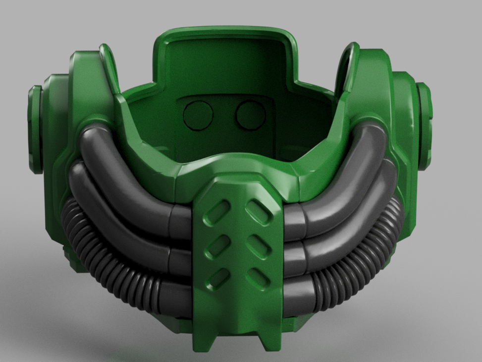 Space Marine Gravis Grunt Heavy Helmet MK10 X 1:1 Cosplay Replica 1:1 3D Print Files STL