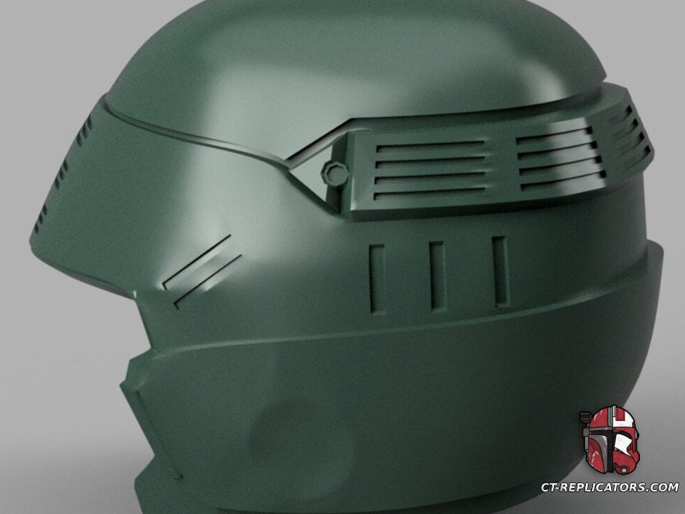 STL 3D Print Files Starship Troopers Helmet M3 SST Mobile Infantry Cosplay 1:1