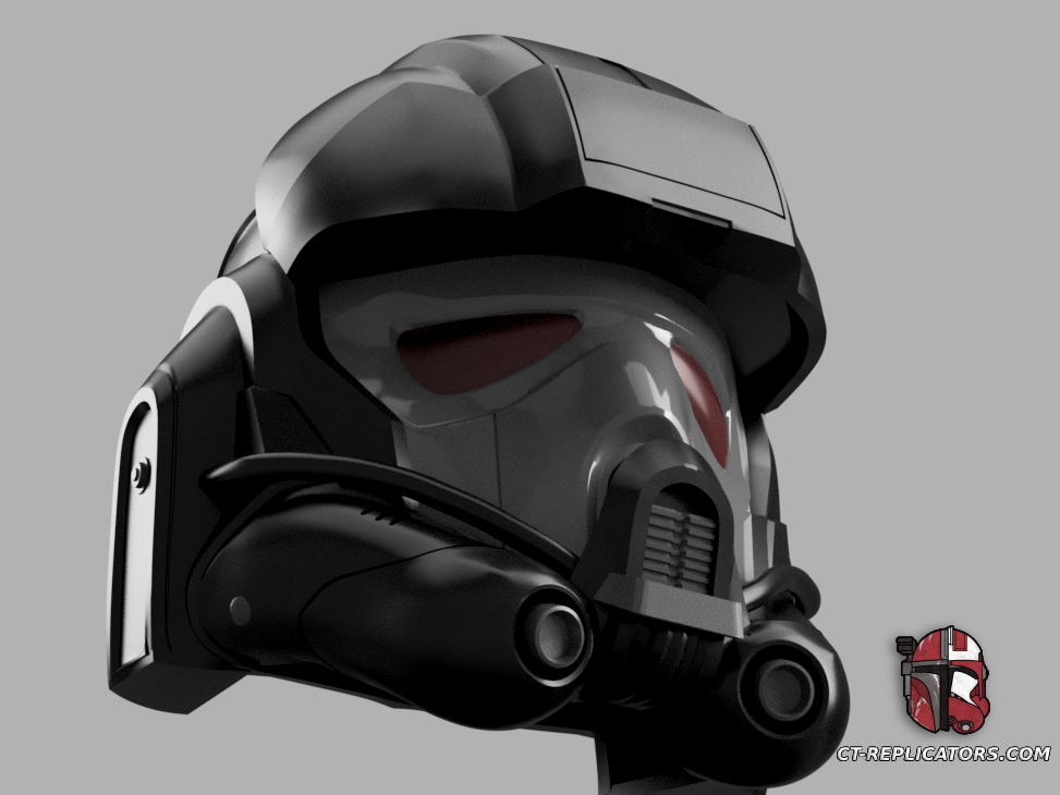 STL 3D Print Files Star Wars Squadron TIE Pilot Variant Assault Helmet 1:1 Replica Cosplay Battlefront