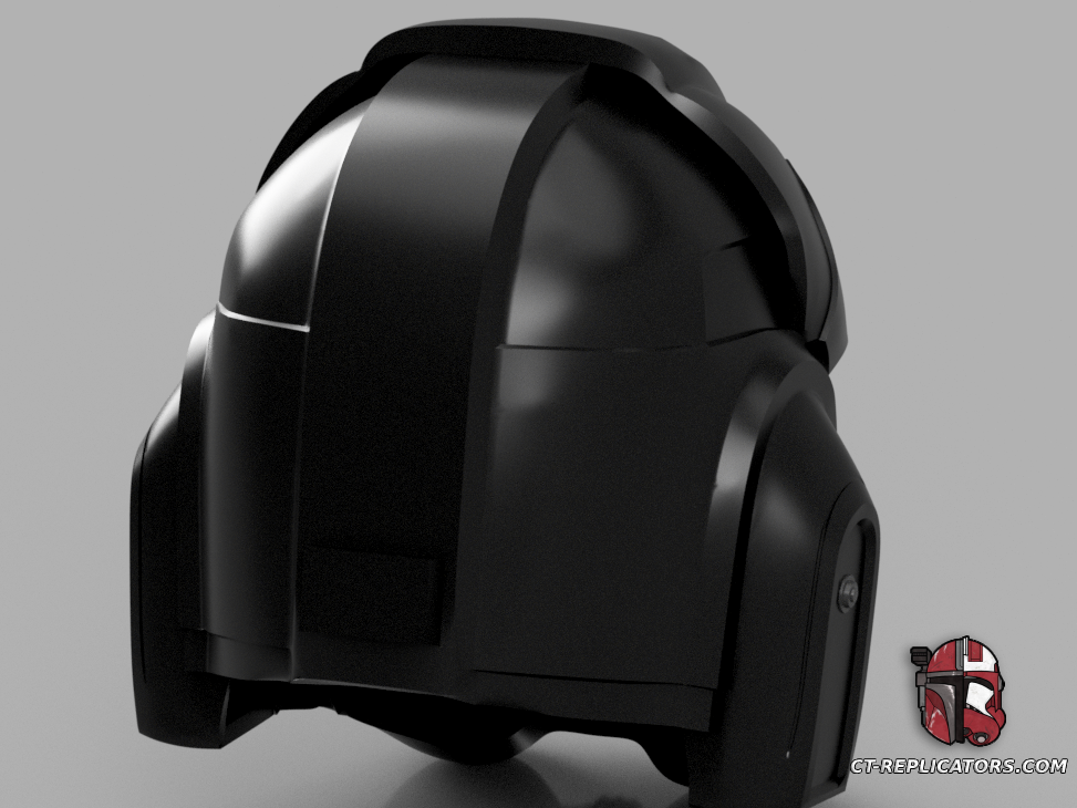 STL 3D Print Files Star Wars Squadron TIE Pilot Variant Assault Helmet 1:1 Replica Cosplay Battlefront