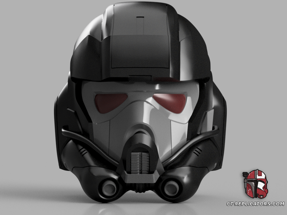 STL 3D Print Files Star Wars Squadron TIE Pilot Variant Assault Helmet 1:1 Replica Cosplay Battlefront