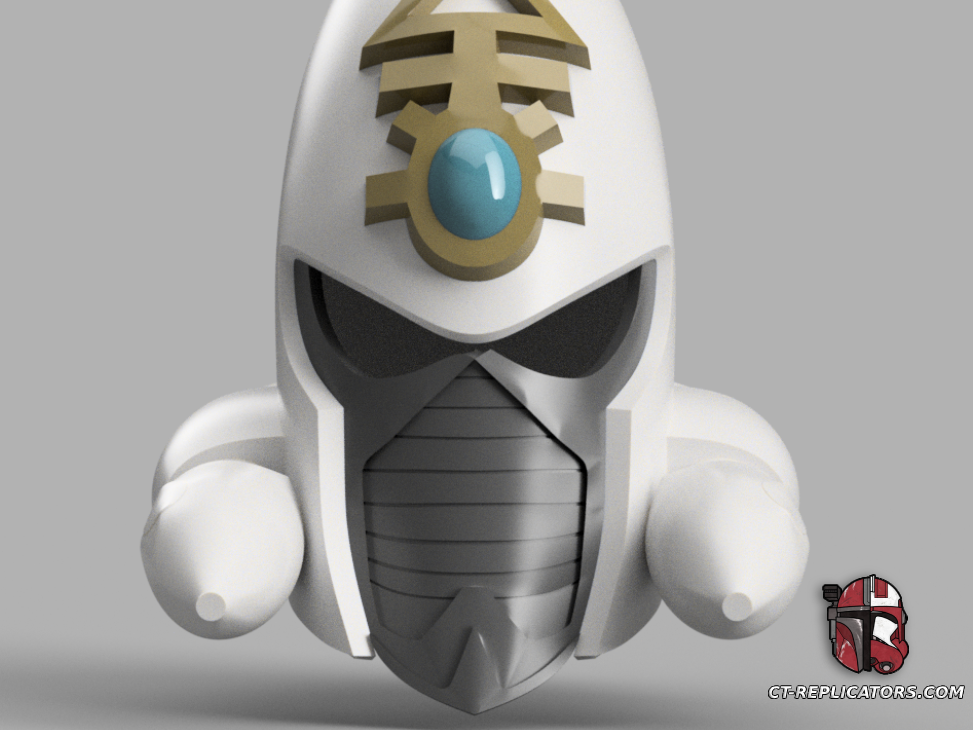 STL 3D Print Files Eldar Aeldari Autarch Aethana Barantharal Helmet Cosplay Replica 1:1 Space Marine