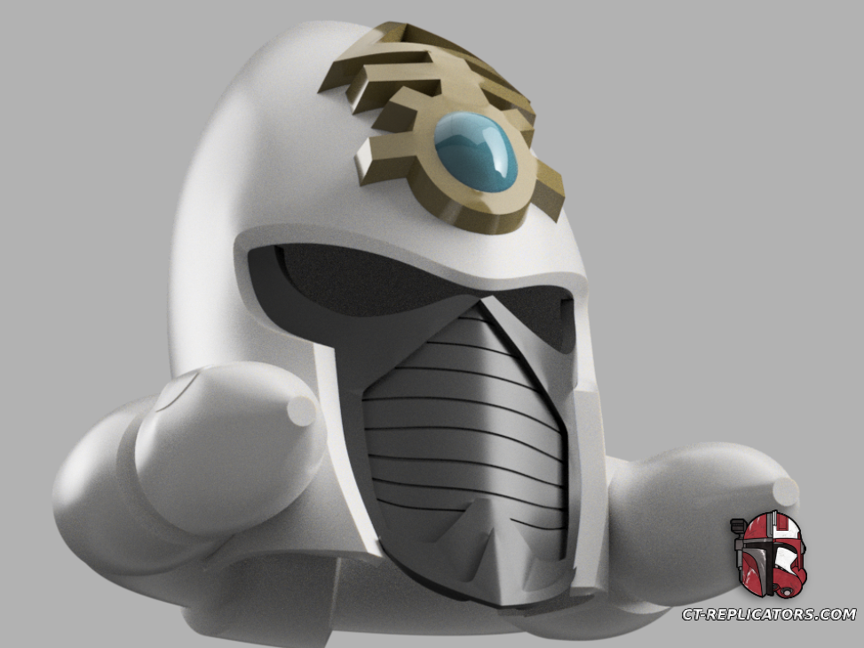 STL 3D Print Files Eldar Aeldari Autarch Aethana Barantharal Helmet Cosplay Replica 1:1 Space Marine