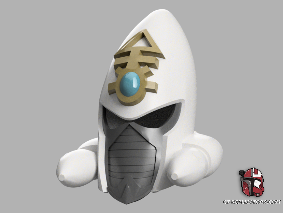 STL 3D Print Files Eldar Aeldari Autarch Aethana Barantharal Helmet Cosplay Replica 1:1 Space Marine