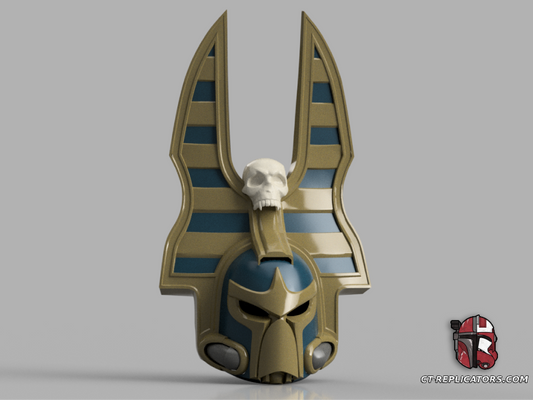 STL 3D Print Files Thousand Sons Rubric Anubis Helmet Space Marine Helmet Cosplay 1:1