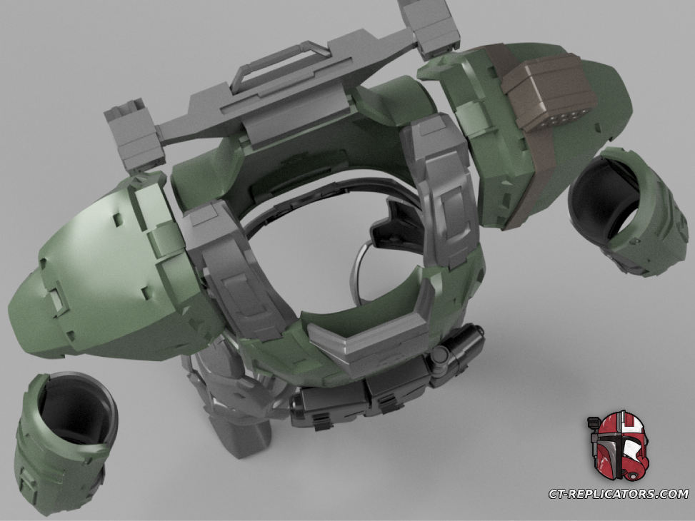 Helldivers 2 - RS-40 Beast of Prey armor Cosplay 1:1 Replica DIY KIT