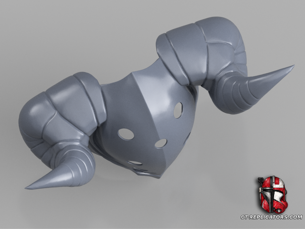 STL 3D Print Files Blood Knight Hecarim Helmet - League Of Legends Cosplay 1:1 Replica