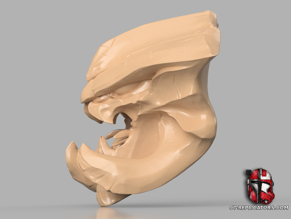 STL 3D Print Files Skarner Head trophy - League Of Legends 1:1 scale