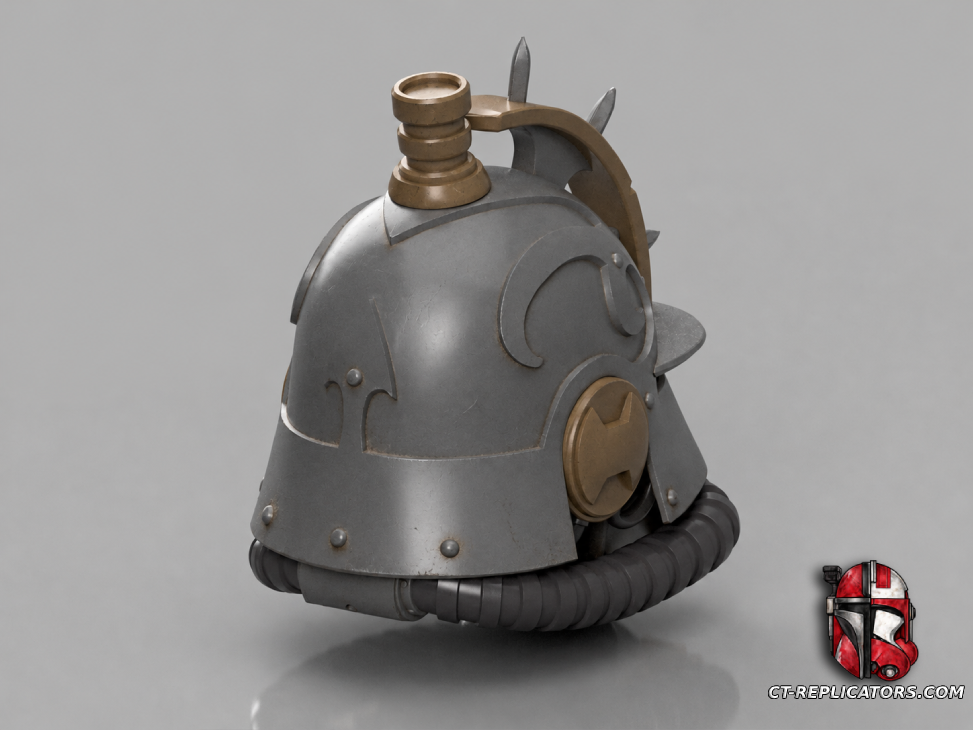 Skitarii Crested Cavalry Helmet 1:1 Cosplay Replica