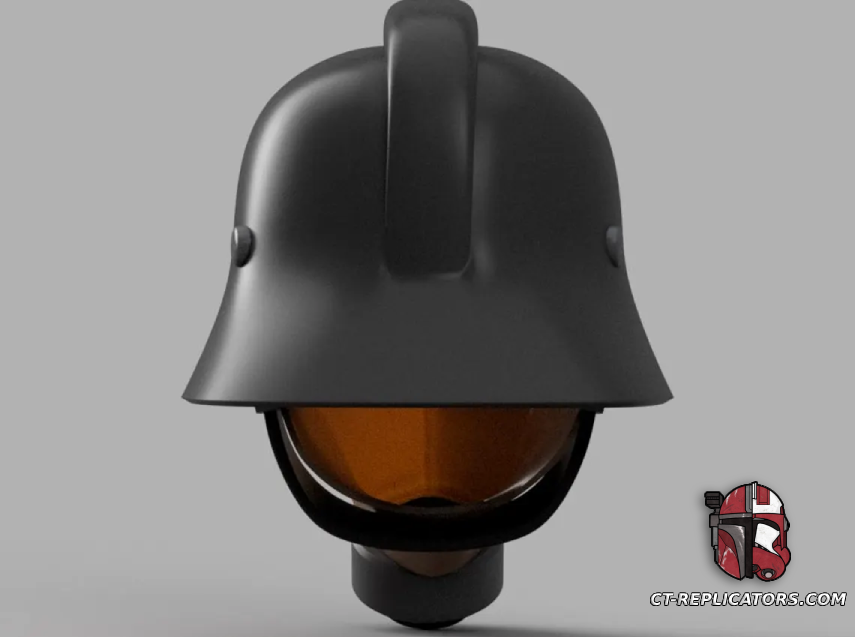 STL 3D Print Files Death Korps of Krieg Helmet Cosplay Replica 1:1 Warhammer 40k
