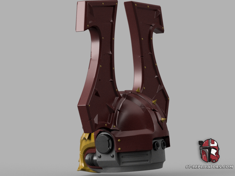 STL 3D Print Files Khorne Berserker Helmet Space Marine 2 1:1 Replica Cosplay 40k