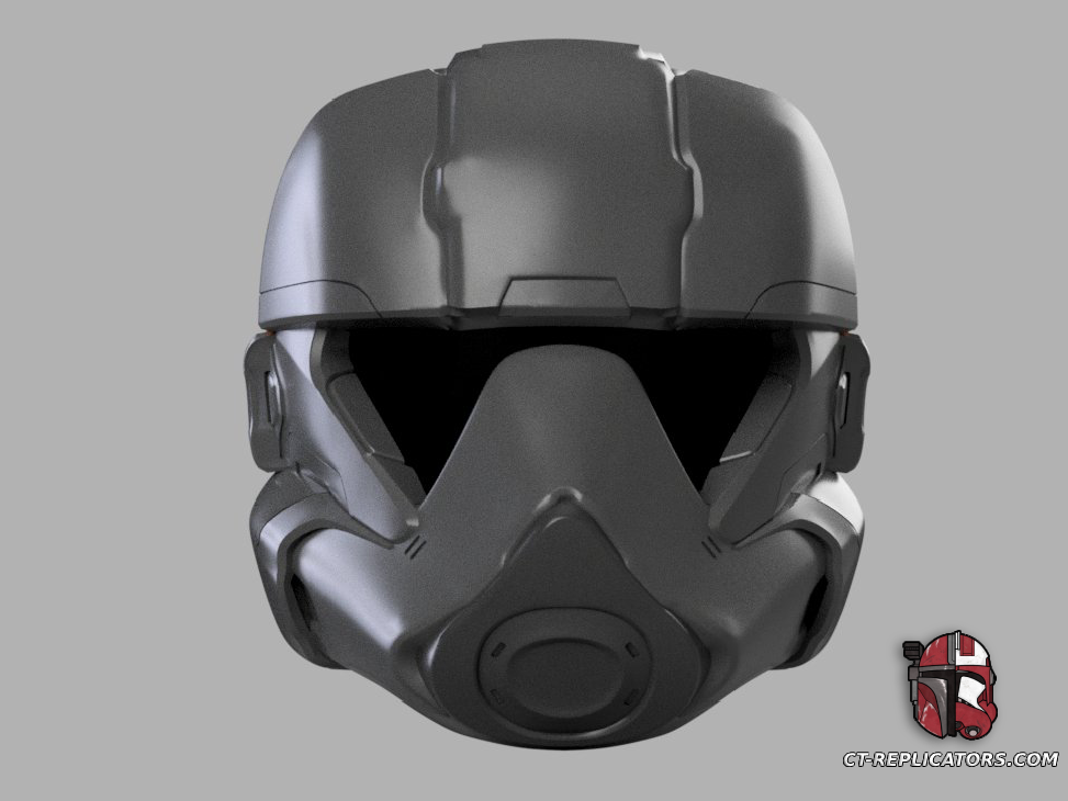 STL 3D Print Files Helldivers 2 CE-67 Titan Helmet DIY KIT Cosplay 1:1 scale