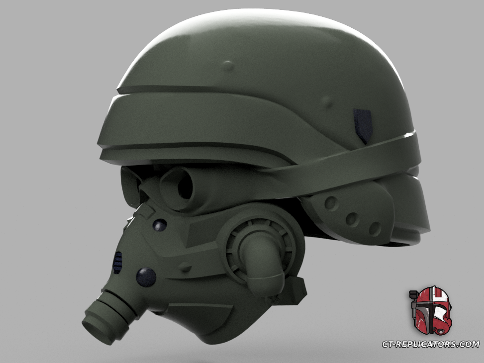 STL 3D Print Files Helldivers 2 AC-1 Dutiful Helmet Diy Kit Cosplay 1:1
