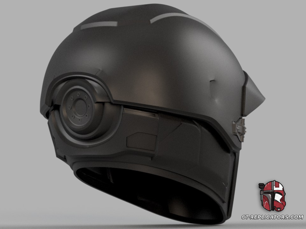 STL 3D Print Files Helldivers 2 FS-05 Marksman Helmet Diy Kit Cosplay 1:1