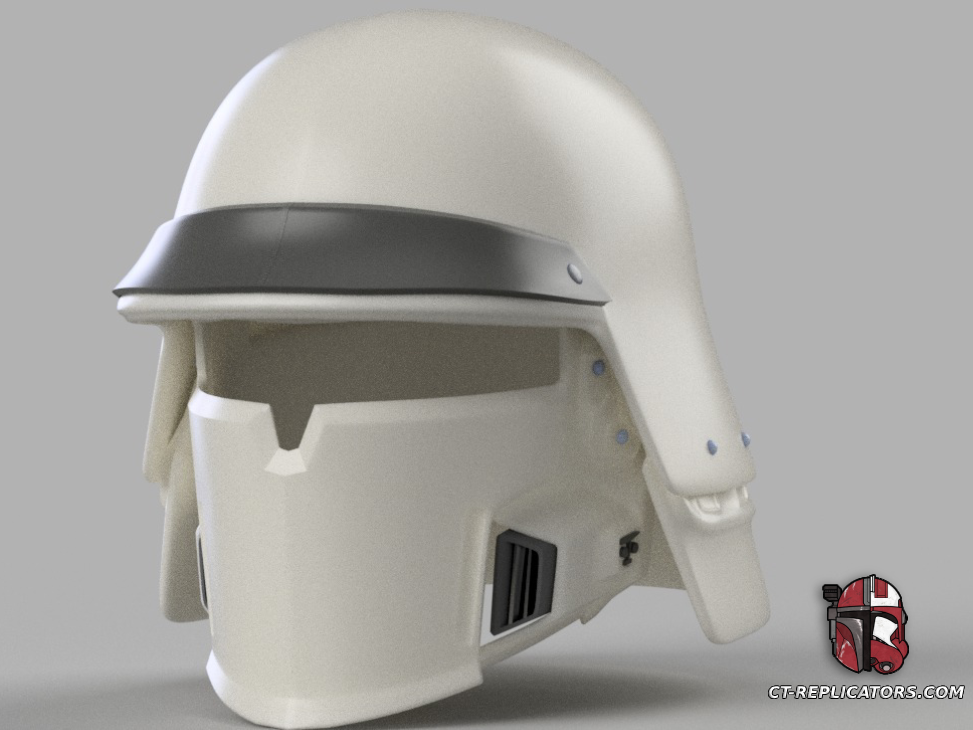 STL 3D Print Files Helldivers 2 B-24 Enforcer Helmet Diy Kit Cosplay 1:1