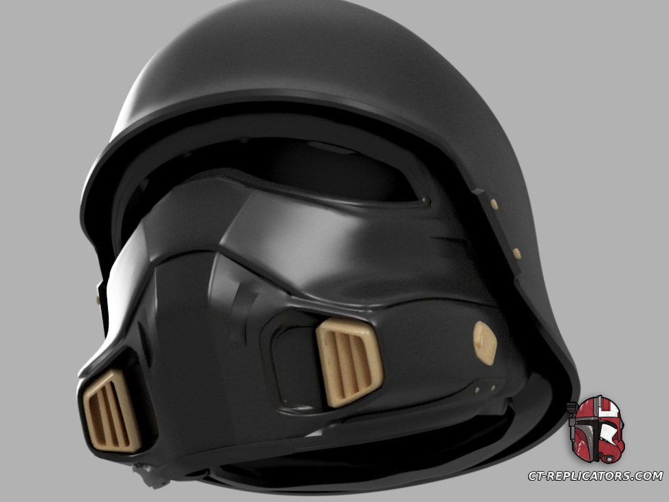 STL 3D Print Files Helldivers 2 B0-8 Light Gunner Helmet Diy Kit Cosplay 1:1