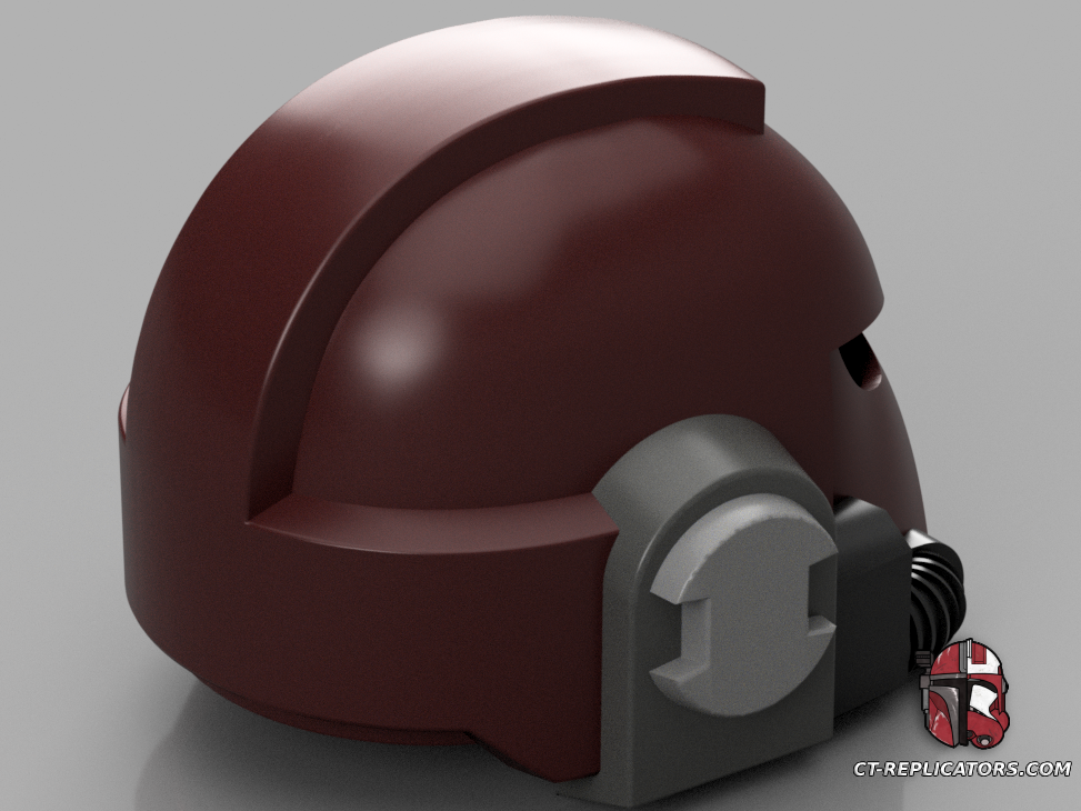 STL 3D Print Files Aquila Space Marine Helmet MK 7 Helmet Cosplay 1:1 Replica
