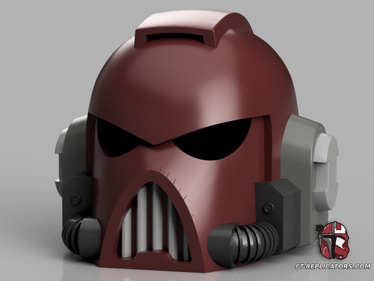 STL 3D Print Files Aquila Space Marine Helmet MK 7 Helmet Cosplay 1:1 Replica