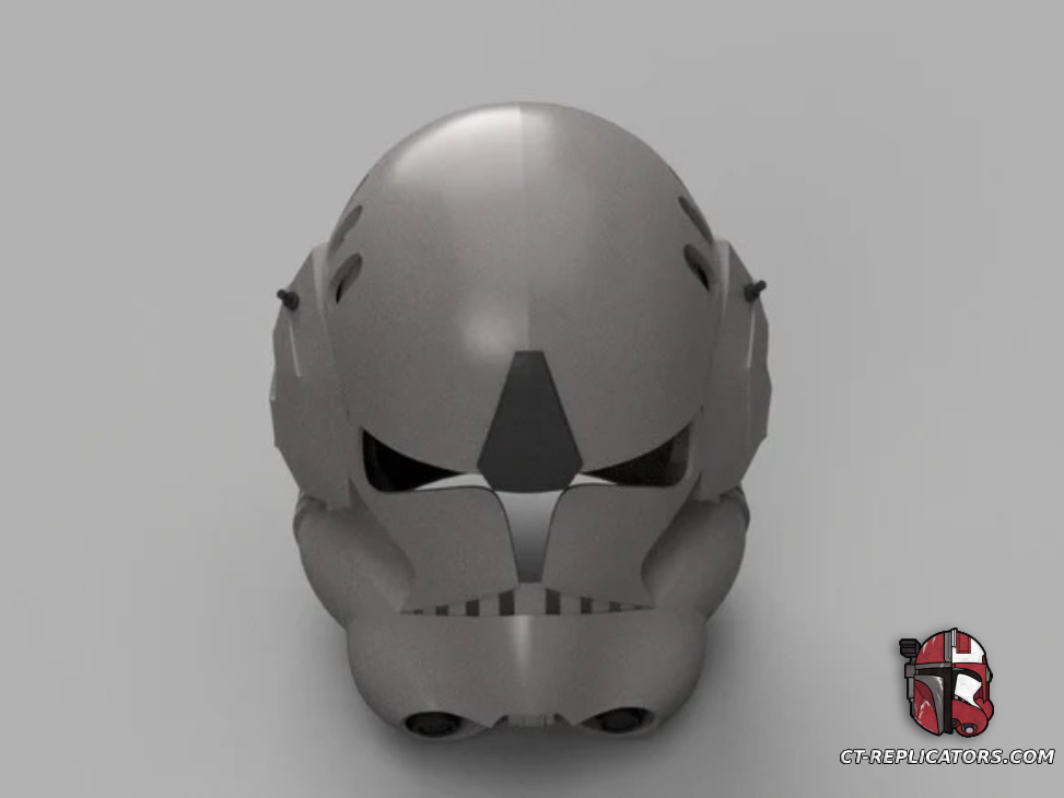STL 3D Print Files Clone Trooper Stealth Operations Realistic Helmet Phase 2 ROTS Star Wars Cosplay