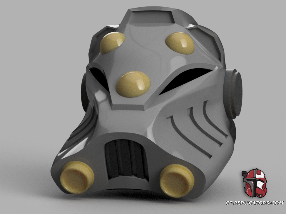 STL 3D Print Files Tyberos Terminator Marine Gravis Carcharodons Helmet Cosplay