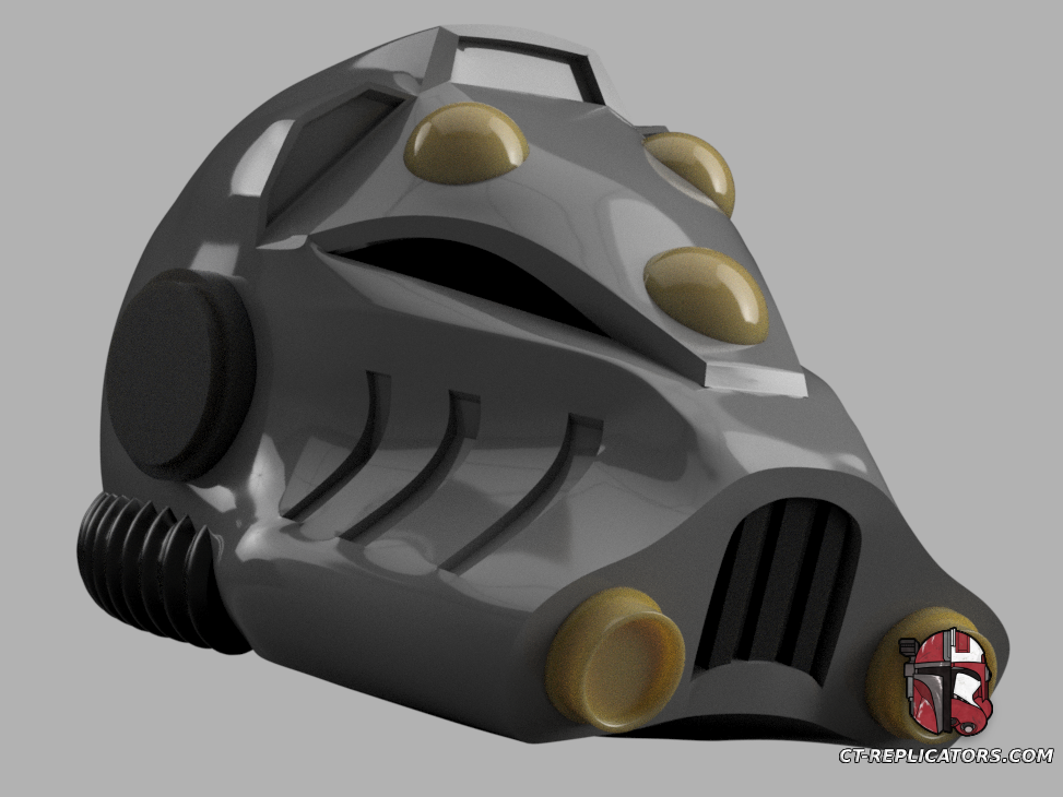 STL 3D Print Files Tyberos Terminator Marine Gravis Carcharodons Helmet Cosplay