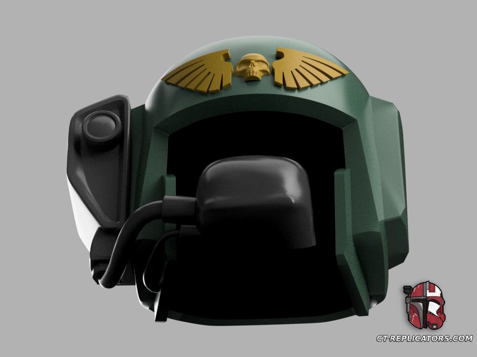 Cardian Imperial Guardsman Shock Trooper Helmet Cosplay Replica 1:1 Vox Version