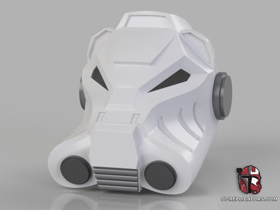 STL 3D Print Files Terminator Gravis Space Marine Tacticus Helmet Cosplay 1:1