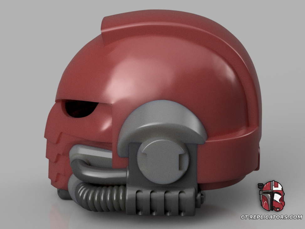 Tech Space Marine MK10 Helmet Cosplay 1:1 Replica
