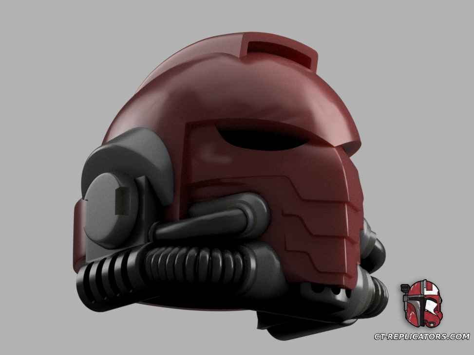 Tech Space Marine MK10 Helmet Cosplay 1:1 Replica