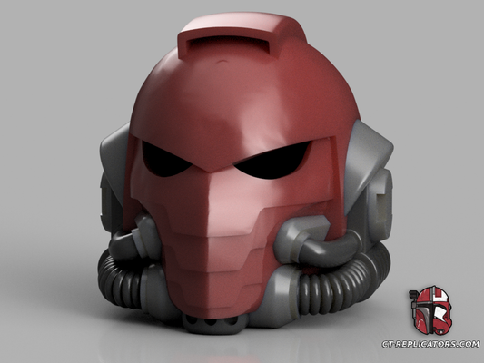 Tech Space Marine MK10 Helmet Cosplay 1:1 Replica