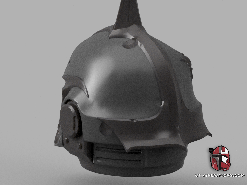 STL 3D Print Files Heretic Death Guard Space Marine 2 Helmet 1:1 Cosplay Replica
