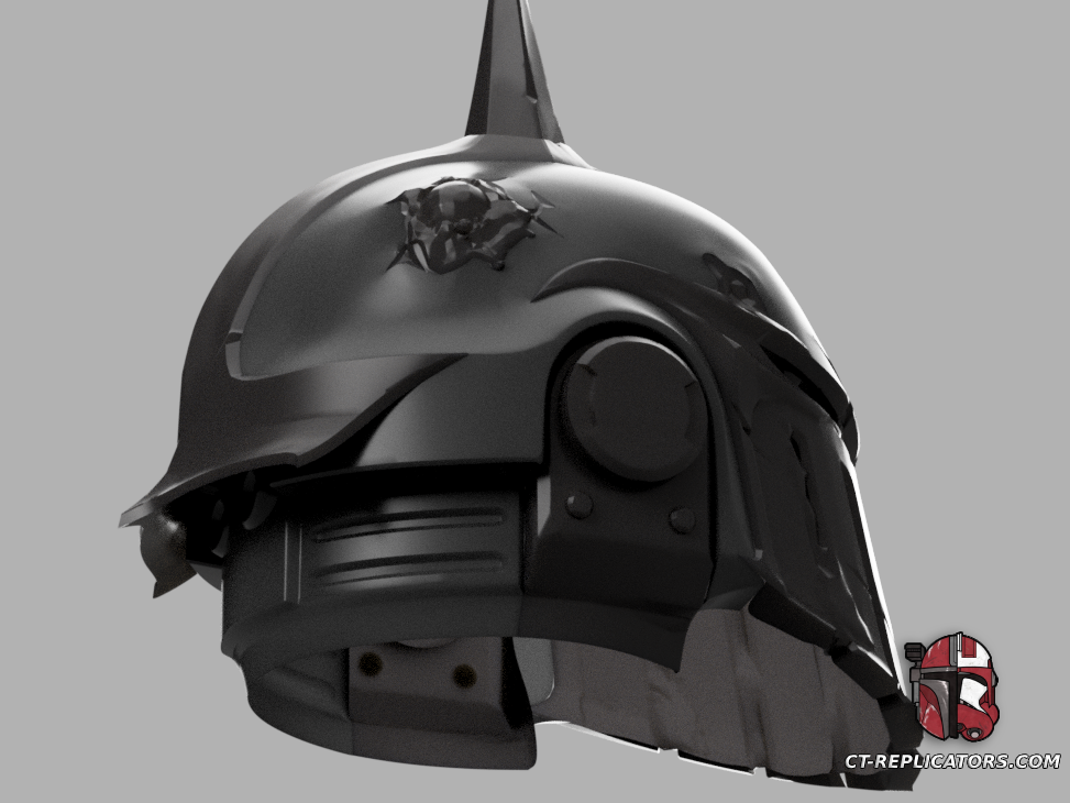 STL 3D Print Files Heretic Death Guard Space Marine 2 Helmet 1:1 Cosplay Replica