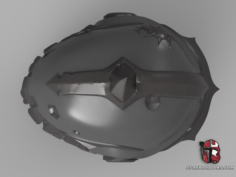 STL 3D Print Files Heretic Death Guard Space Marine 2 Helmet 1:1 Cosplay Replica