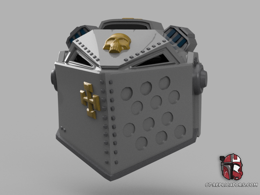 STL 3D Print Files Grey Knight Terminator SpaceMarine Helmet 1:1 Cosplay Replica