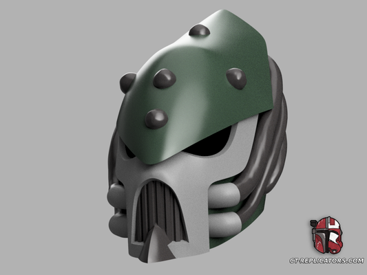 STL 3D Print Files Eldar Specialist (Raptor) Helmet Cosplay Replica 1:1 WH40K