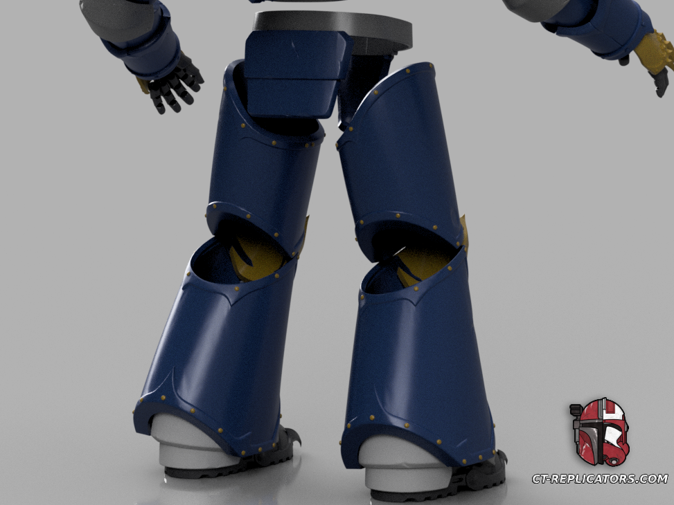 STL 3D Print Files Night Lord SpaceMarine 2 Armor 1;1 Replica Cosplay 2M
