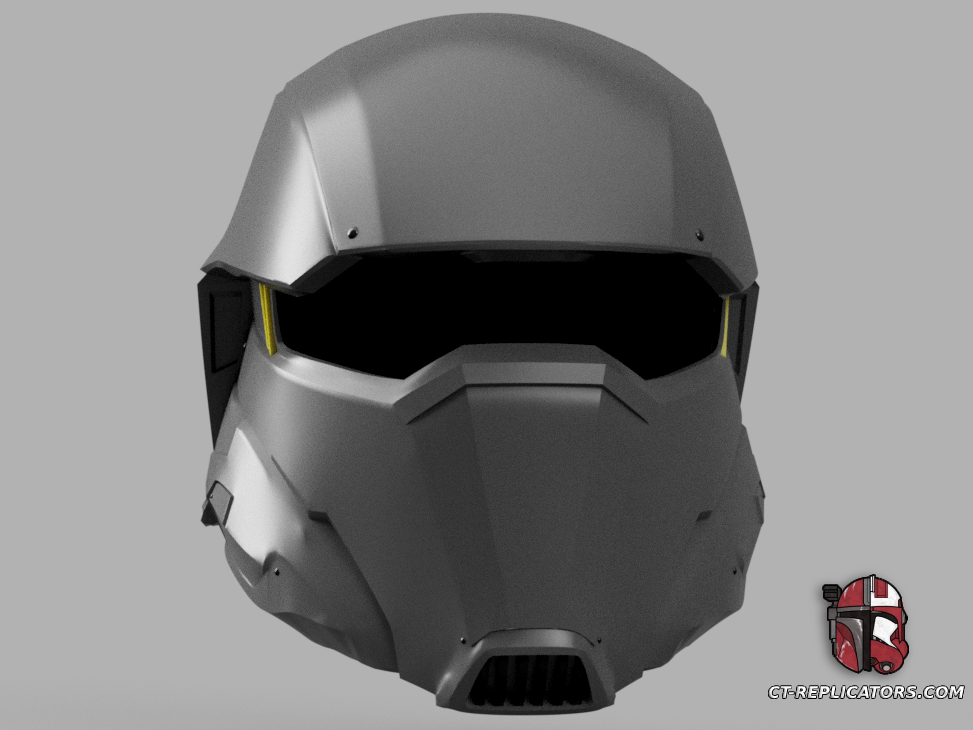 STL 3D Print Files Helldivers 2 SR-24 Street Scout Helmet Diy KIT Cosplay 1:1 scale