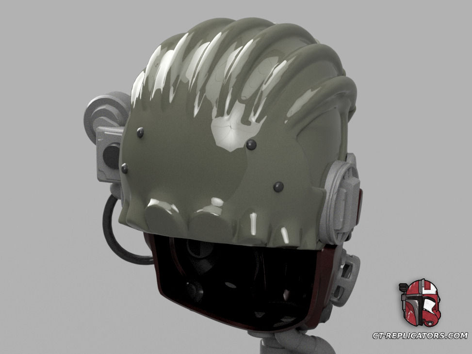 STL 3D Print Files Tech Priest Helmet SpaceMarine 2 Cosplay 1:1 Replica WH40K