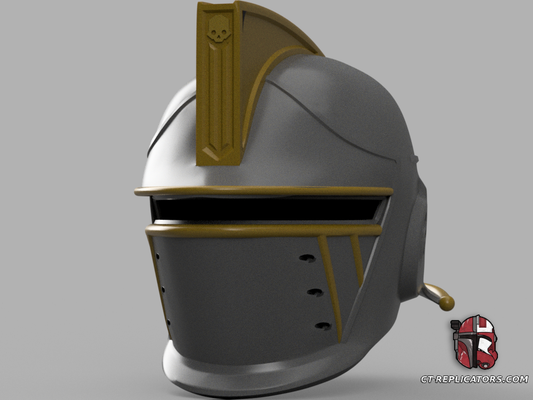 STL 3D Print Files Helldivers 2 RE-824 Bearer of the Standard Helmet Diy KIT Cosplay 1:1 scale