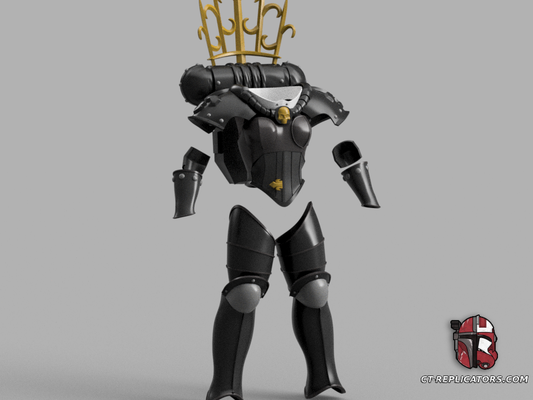 STL 3D Print Files Battle Sister Adepta Sororitas Armor Cosplay 1:1 Replica