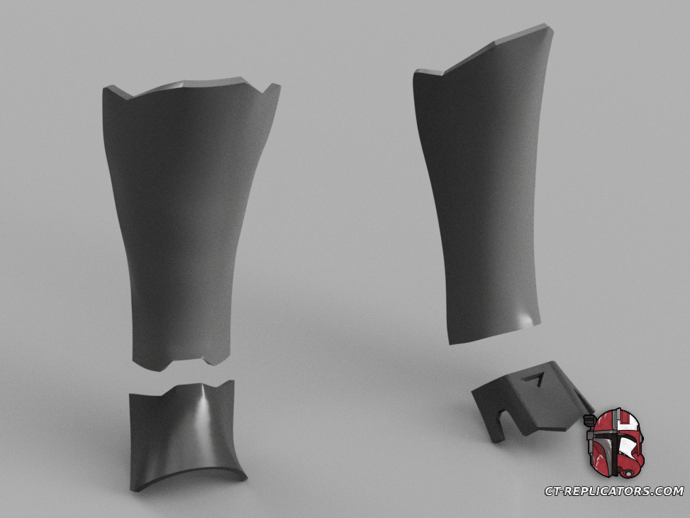 STL 3D Print Files FORTNITE Mandalorian Armor SPIRIT Star Wars 1:1 Replica Cosplay