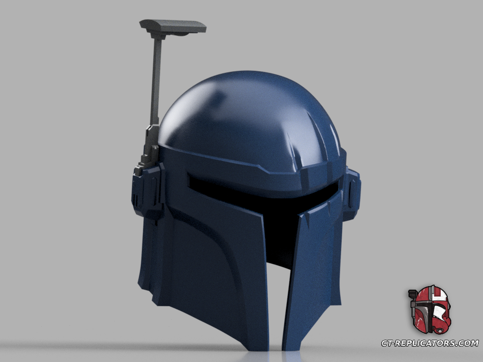 STL 3D Print Files FORTNITE Mandalorian Helmet SPIRIT Star Wars 1:1 Replica Cosplay