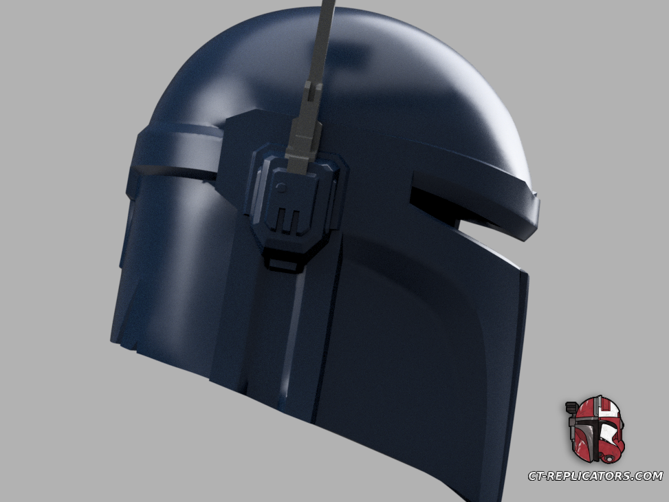 STL 3D Print Files FORTNITE Mandalorian Helmet SPIRIT Star Wars 1:1 Replica Cosplay