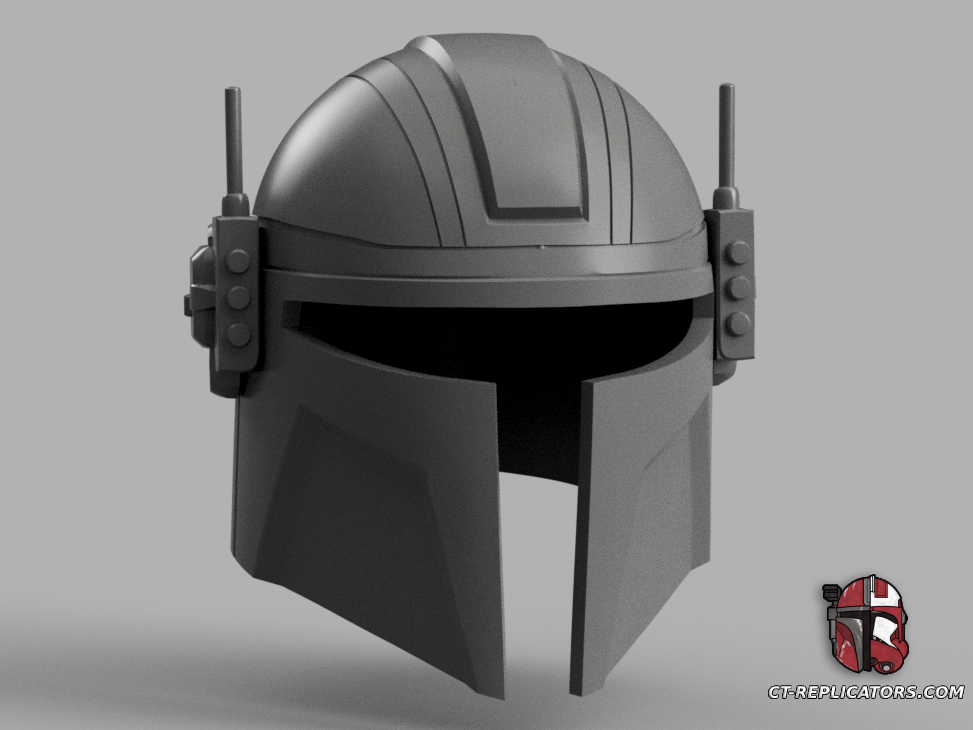 STL 3D Print Files FORTNITE Mandalorian Helmet STRENGTH Star Wars 1:1 Replica Cosplay