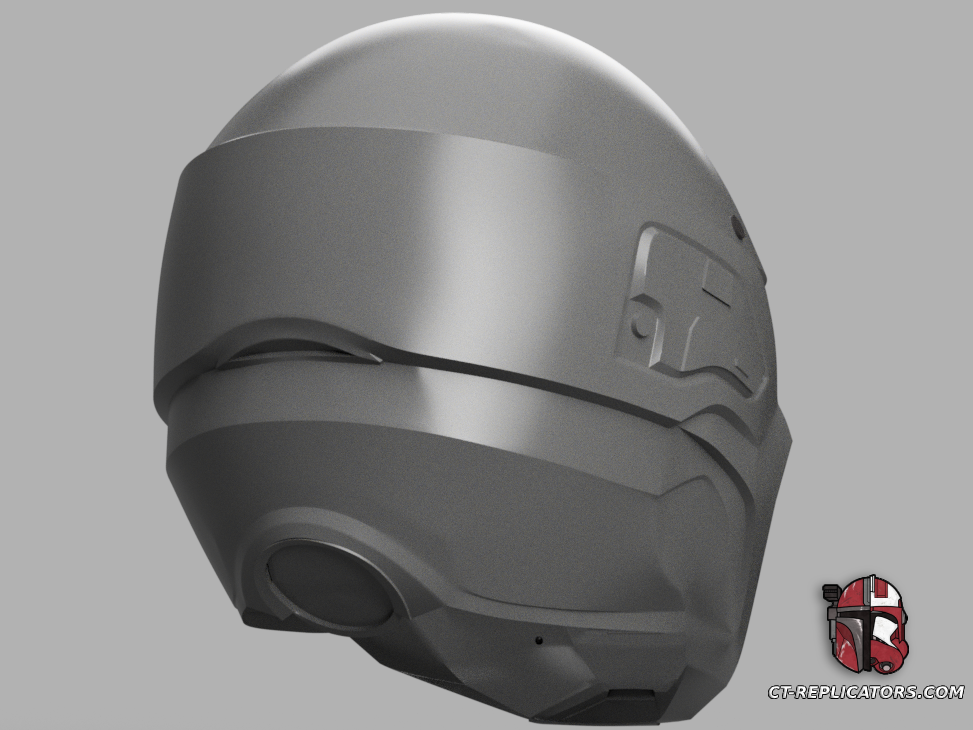 STL 3D Print Files Helldivers 2 GS-11 Democracy's Deputy Helmet Diy KIT Cosplay 1:1 scale