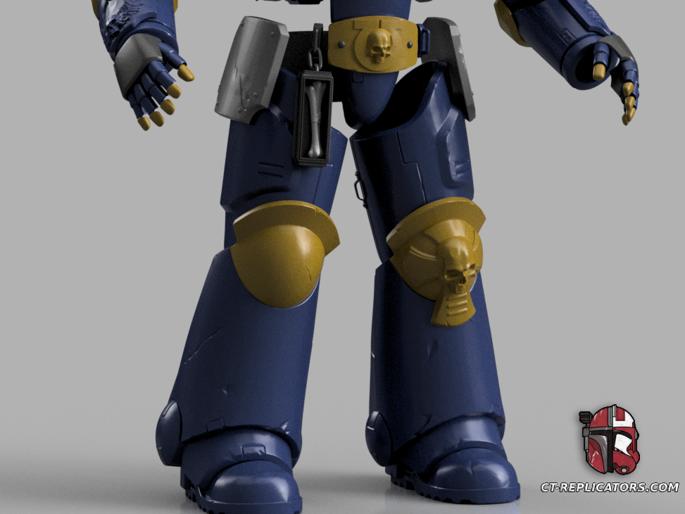 Victrix Bulwark Honour Guard Eagle Ultramar Ultra SpaceMarine Armor Space 3D print files Replica Cosplay 3D print model files 1:1 Scaled for 2M