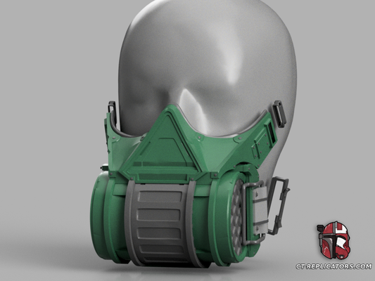 Astropath Servant Male SpaceMarine 2 Mask Helmet Cosplay Replica 1:1